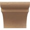 Ekena Millwork 4in. W x 4in. H x 16in. L Yorktown Woodgrain TimberThane Rafter Tail, Primed Tan RFTUR04X04X16YORRCPR - alternate 2